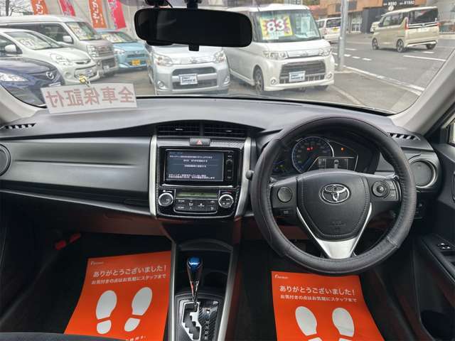 ☆レイアウトよくスッキリしていて視界が広々と運転しやすいです。