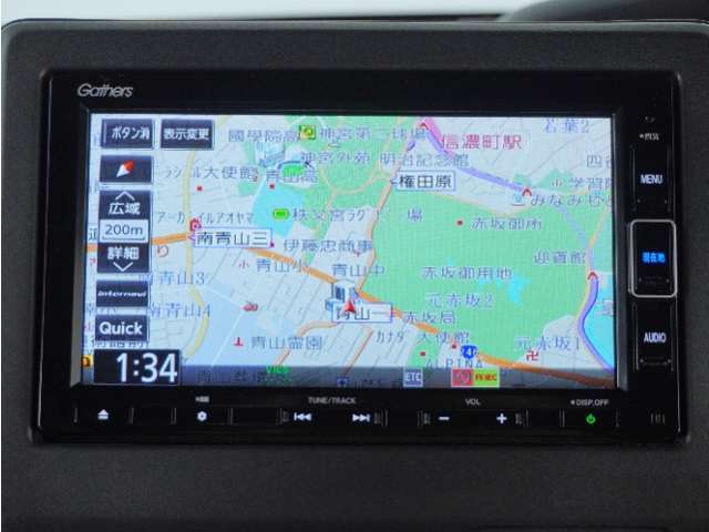 ◆ホンダ純正ナビ◆初めての場所もナビゲーションがご案内！楽しい旅行をサポートします。