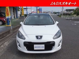 プジョー　308　シエロ　ガラスルーフ付　車検整備付　カロッツェリアナビ・フルセグTV　ETC付　走行48,700km　入庫しました！