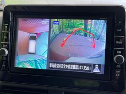【アラウンドビューモニター】専用のカメラにより、上から見下ろしたような視点で360度クルマの周囲を確認することができます☆死角部分も確認しやすく、狭い場所での切り返しや駐車もスムーズに行えます。