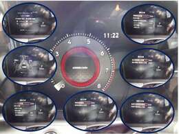 エマージェンシーブレーキ・LDW（車線逸脱警報）装備。（メーター内アドバンスドライブアシストディスプレイでON/OFFの操作を行います。）