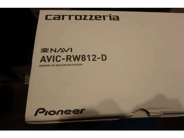 カロッツェリア製 SDナビ AVIC-RW812-Dを新品装着しました！ブルートゥース・DVD再生・SD録音・地デジ4チューナー！