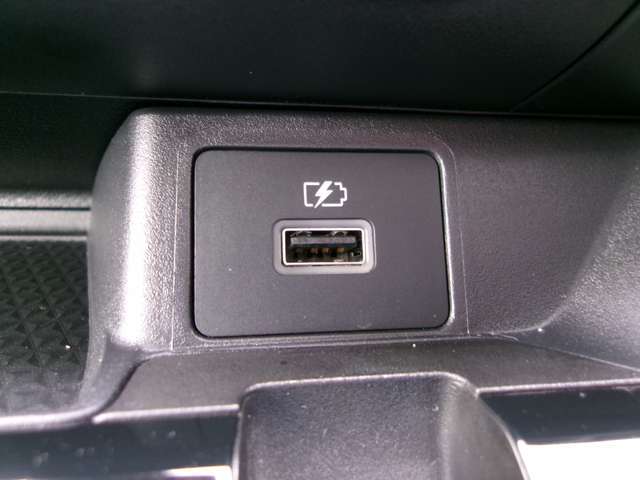 USB電源端子が装備されております。