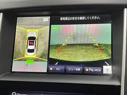 「アラウンドビューモニター」を装備で駐車が苦手な方でも安心です。