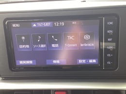 ナビは純正メモリーナビNSZT-W68Tを装着。AM、FM、CD、DVD再生、音楽録音再生、フルセグTV、BTA、Tコネクトがご使用いただけます。