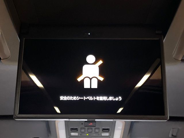 【フリップダウンモニター】大画面モニターで後席でもエンタメをお楽しみいただけます。小さなお子様にも大人気の装備です♪