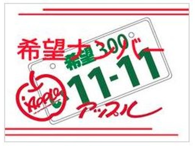 Aプラン画像：お気に入りの4桁の数字を登録ナンバーに致します。詳細はスタッフまでお気軽にお問い合わせください。