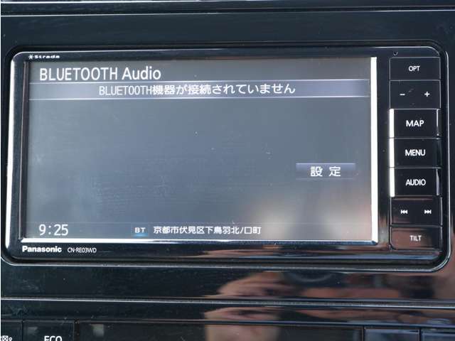 ブルートゥースも使えます（＾＾♪　Bluetoothオーディオ対応ナビ