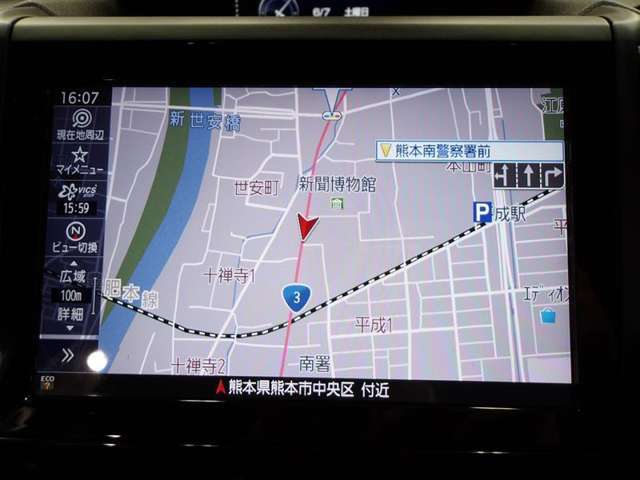 ナビ付なので、遠出の際も道に迷うことはありません♪安心してドライブをエンジョイして下さい♪（NR-MZ300-BIN-F）