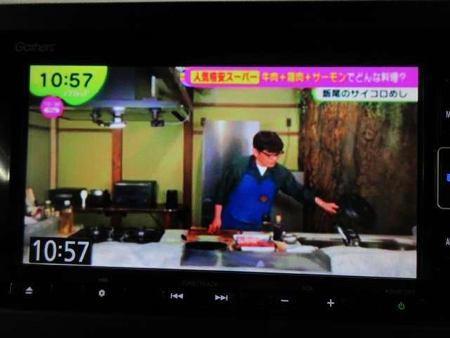 地デジチューナー内蔵。