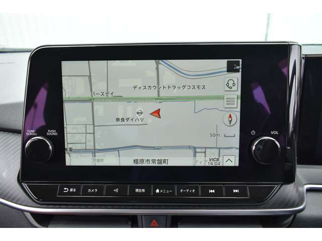 9インチナビ+フルセグで検索や操作がスイスイ行えます！
