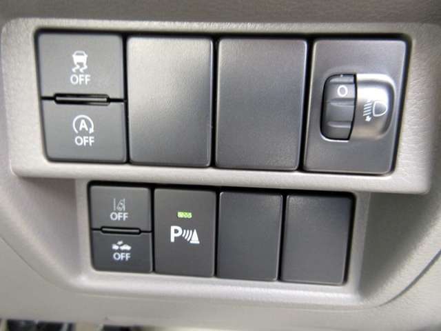衝突緩和のセンサー等は運転席からオン/オフ出来ます。