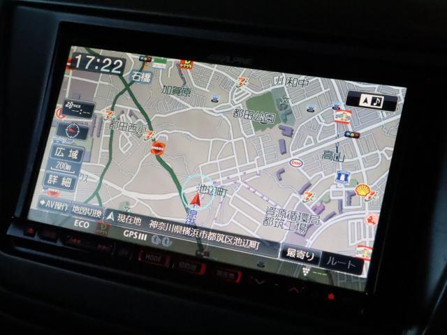 ALPINE SDナビ（フルセグ/DVD/CD/SD/USB/Bluetooth）