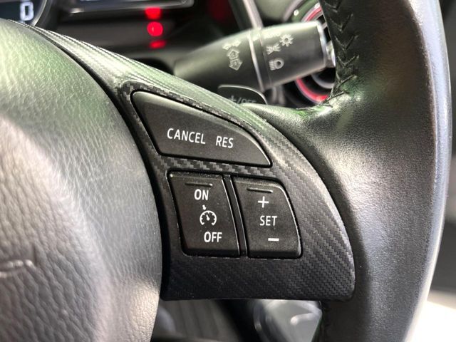 【クルーズコントロール】高速道路もラクラク走行。アクセルを離しても一定速度で走行ができ、長距離運転時の負担を軽減！加速・減速も簡単なスイッチ操作で調整できます。