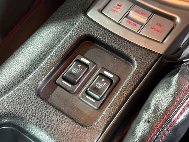 寒い日に大活躍のシートヒーター装備！