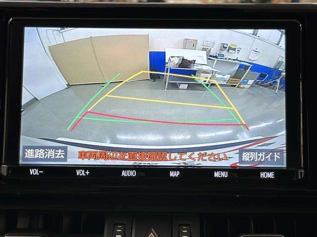 バックモニター付なので後退時に後方が見えるので安心。　車は構造上、死角がたくさんなので万が一を考えると必須ですね。　あくまで補助の為の装備、バックは目視で確認する事が重要ですよ。