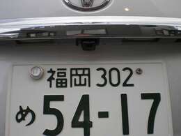 駐車時には大助かりバックカメラ♪