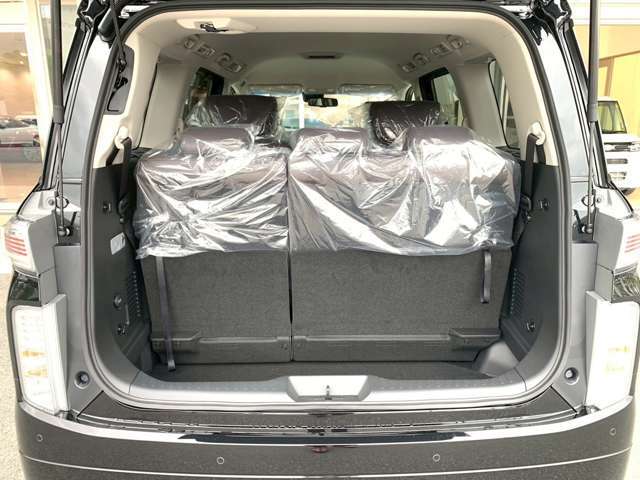 荷物がたくさん積めます！
