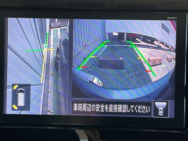 モードを変えれば苦手な幅寄せも確認しながら安全、安心にできますね