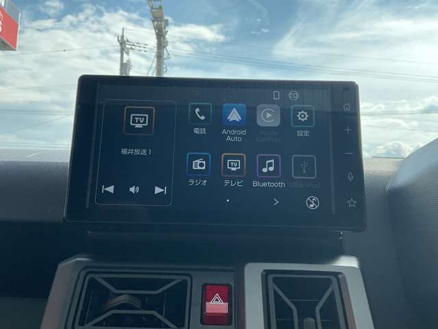 テレビ、ブルートゥース等各種機能付！よりドライブをお楽しみいただけます♪