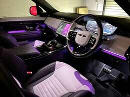 室内も、ずっと車内にいたくなるような豪華な内装です！