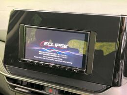 【ナビゲーション】目的地までしっかり案内してくれる使いやすいナビ。Bluetooth接続すればお持ちのスマホやMP3プレイヤーの音楽を再生可能！毎日の運転がさらに楽しくなります！！