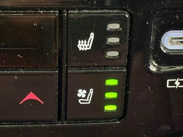 【ベンチレーション】装備で寒い冬や暑い夏でも快適に運転が可能です！