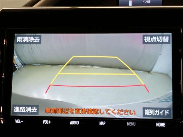 嬉しいバックモニター付き！駐車が苦手な方でも安心♪