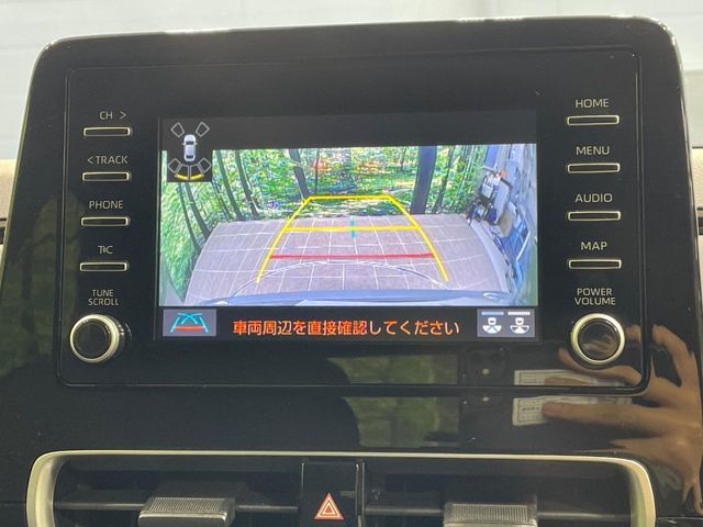 【バックカメラ】駐車時に後方がリアルタイム映像で確認できます。大型商業施設や立体駐車場での駐車時や、夜間のバック時に大活躍！運転スキルに関わらず、今や必須となった装備のひとつです！
