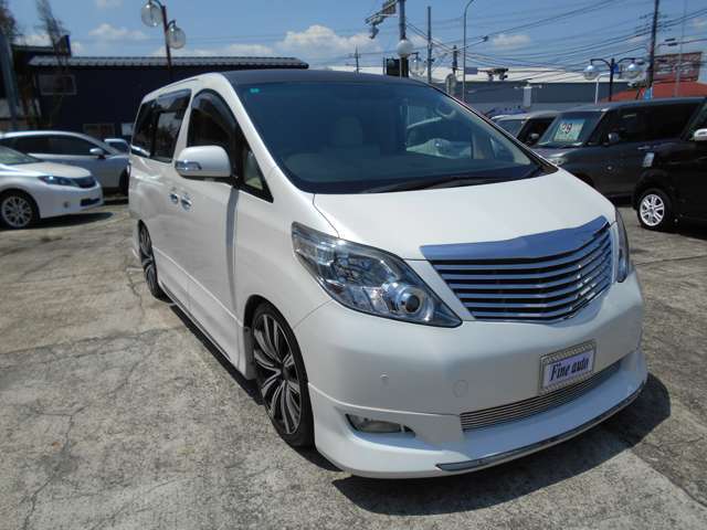 KEN-STYLEエアロ☆車高調キット☆AME20インチアルミ☆社外マフラー☆ルーフラッピング☆LEDテール☆HIDヘッドライト☆LEDフォグライト☆社外グリル☆ホワイトレザー調シートカバー☆