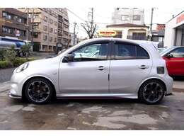 車高調はHKSハイパーMAXです