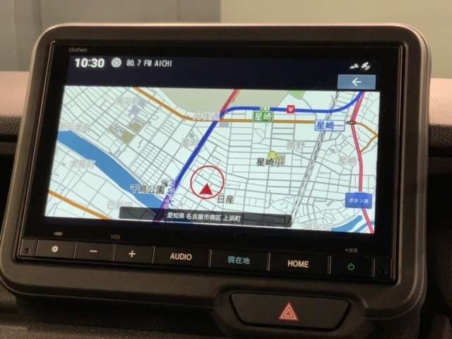 ギャザズナビ搭載です。知らない道も安心ですね！