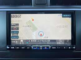 【カーナビ】『カーナビ』の画像になります。ナビ利用時のマップ表示は見やすく、いつものドライブがグッと楽しくなります！