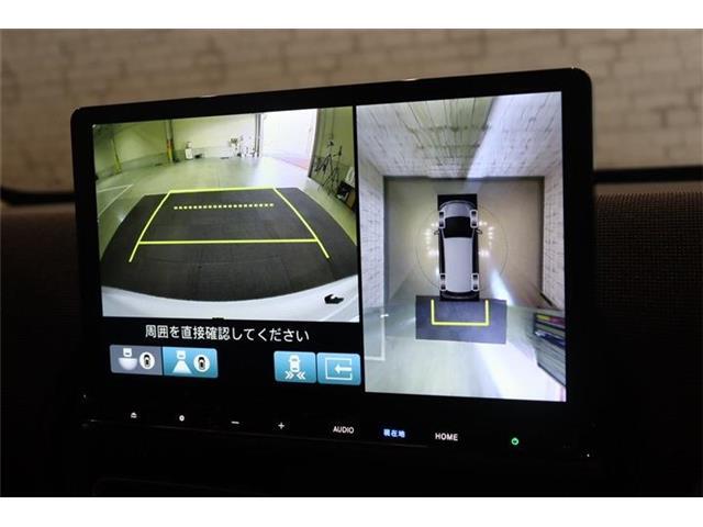 真上からの視点で車を見ることが出来る全方位カメラ機能付き！