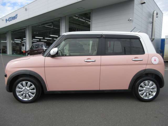 左側面より撮影☆無料保証付き販売車です！ ☆全国どこへでも！ 陸送可能(有料)ですので、県外の方も是非ご相談ください！