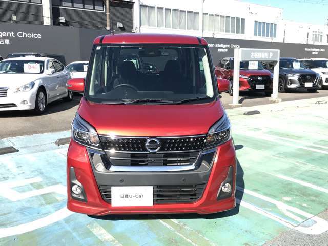上質感を感じられるフロントデザイン