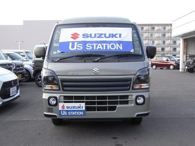スズキ　スーパーキャリイXリミテッド　R7(2025)年式　走行距離(撮影時点)5km　車検満了R9(2027)年2月　2人乗り　衝突被害軽減システム