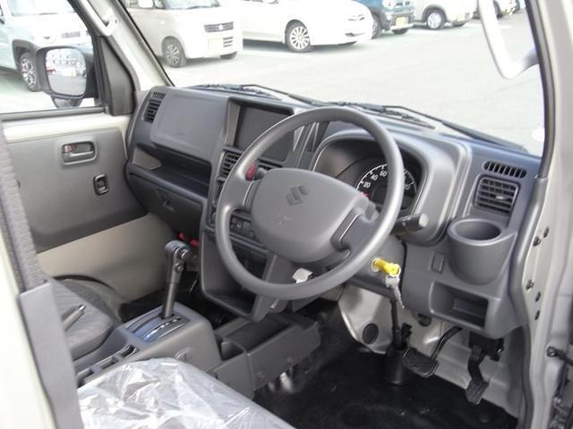 邪魔なものがなく運転しやすいコックピットです。シートも厚みがありより長距離を運転できます。