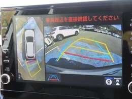 「パノラミックビューモニター」でクルマを真上から見るように周囲を確認でき、駐車の際に大活躍☆