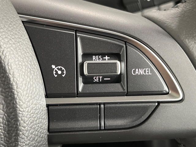 【クルーズコントロール】高速道路もラクラク走行。アクセルを離しても一定速度で走行ができ、長距離運転時の負担を軽減！加速・減速も簡単なスイッチ操作で調整できます。