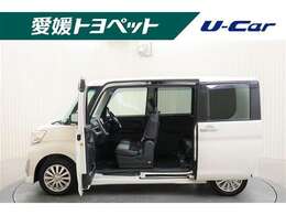 センターピラーレスで乗り降りラクラク♪