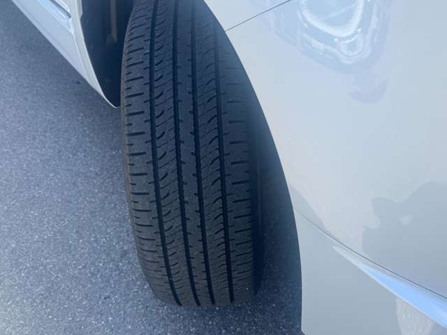 タイヤの溝もまだ大丈夫！