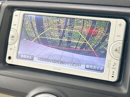 【バックカメラ】駐車時に後方がリアルタイム映像で確認できます。大型商業施設や立体駐車場での駐車時や、夜間のバック時に大活躍！運転スキルに関わらず、今や必須となった装備のひとつです！