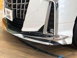 【モデリスタエアロ】人気のモデリスタエアロを装着！クルマの外観がよりスタイリッシュになり、街中で存在感あふれる1台に♪将来買い替える時にもリセールに影響しやすく、価値ある人気の装備です！