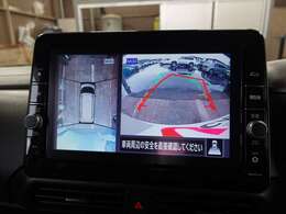 ＜マルチアラウンドモニター＞上から見下ろす視点で周囲を確認