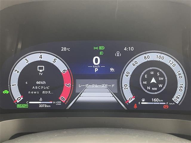 【スピードメーター】メーターがシンプルで見やすく運転しやすいですね！