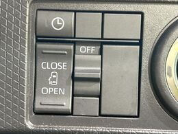 【パワースライドドア】スマートキーや運転席のスイッチでスライドドアの開閉が可能♪電動だから力を入れてドアを開ける必要が無く、小さいお子様でも、重い荷物を持っている時もラクに開け閉めできます♪