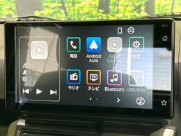 【9インチ　ディスプレイオーディオ】大画面ディスプレイへお持ちのスマートフォンと連携して、ナビやbluetoothでの音楽再生が可能です♪デザインはもちろん操作性も良好！別途ナビ機能の取付可能です♪