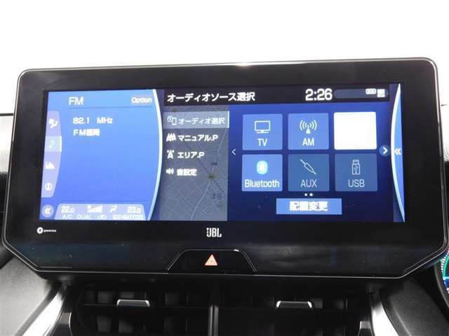 Bluetoothオーディオ再生機能付き