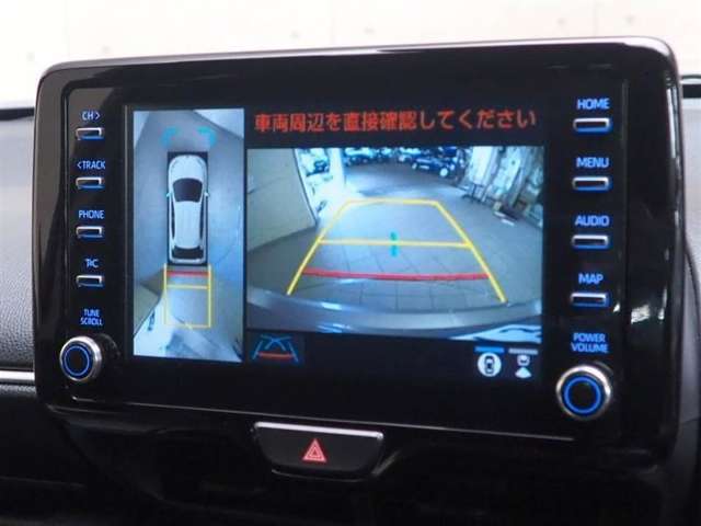 後方と真上からの映像です。